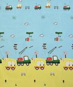 Cars Kids Quilt / Blanket / Razai / Duvet Cover