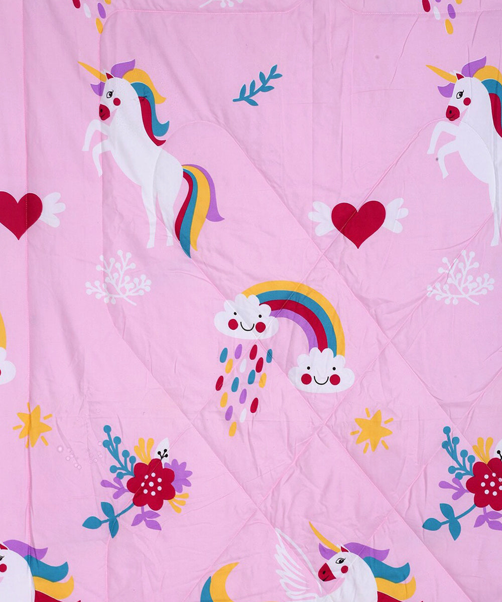 Cute Kids 350GSM Single Bed Comforter