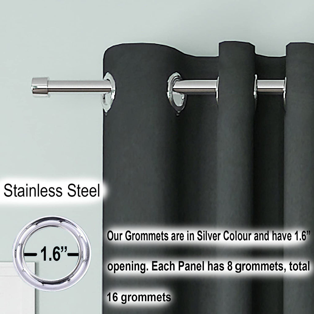 Blackout Curtain ( Black ) Pack of 2 Piece