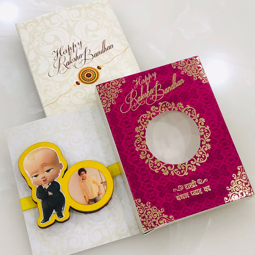 Baby Boss Customised Rakhi Set of 2