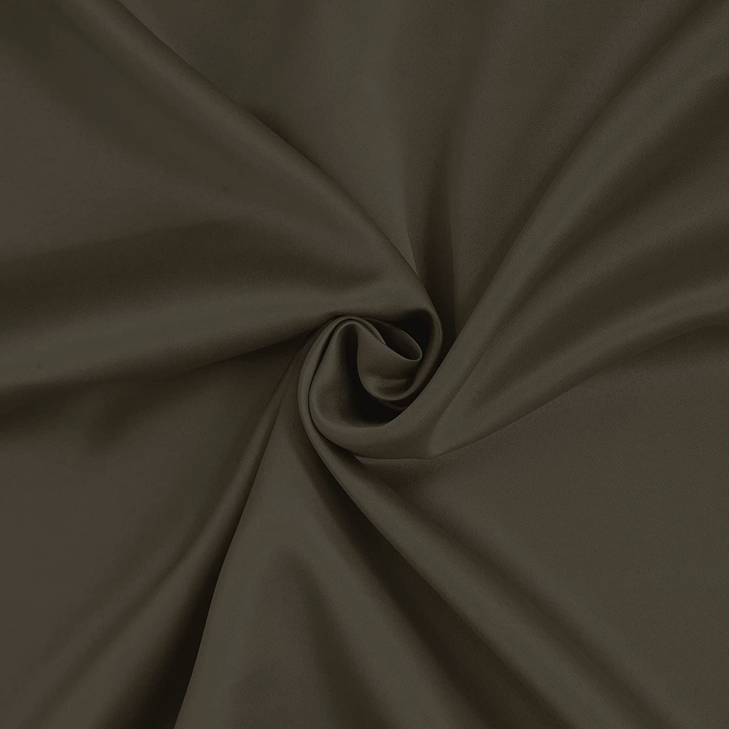 Blackout Curtain (Width  - 4 Feet - Light Grey) Pack of 2 Piece