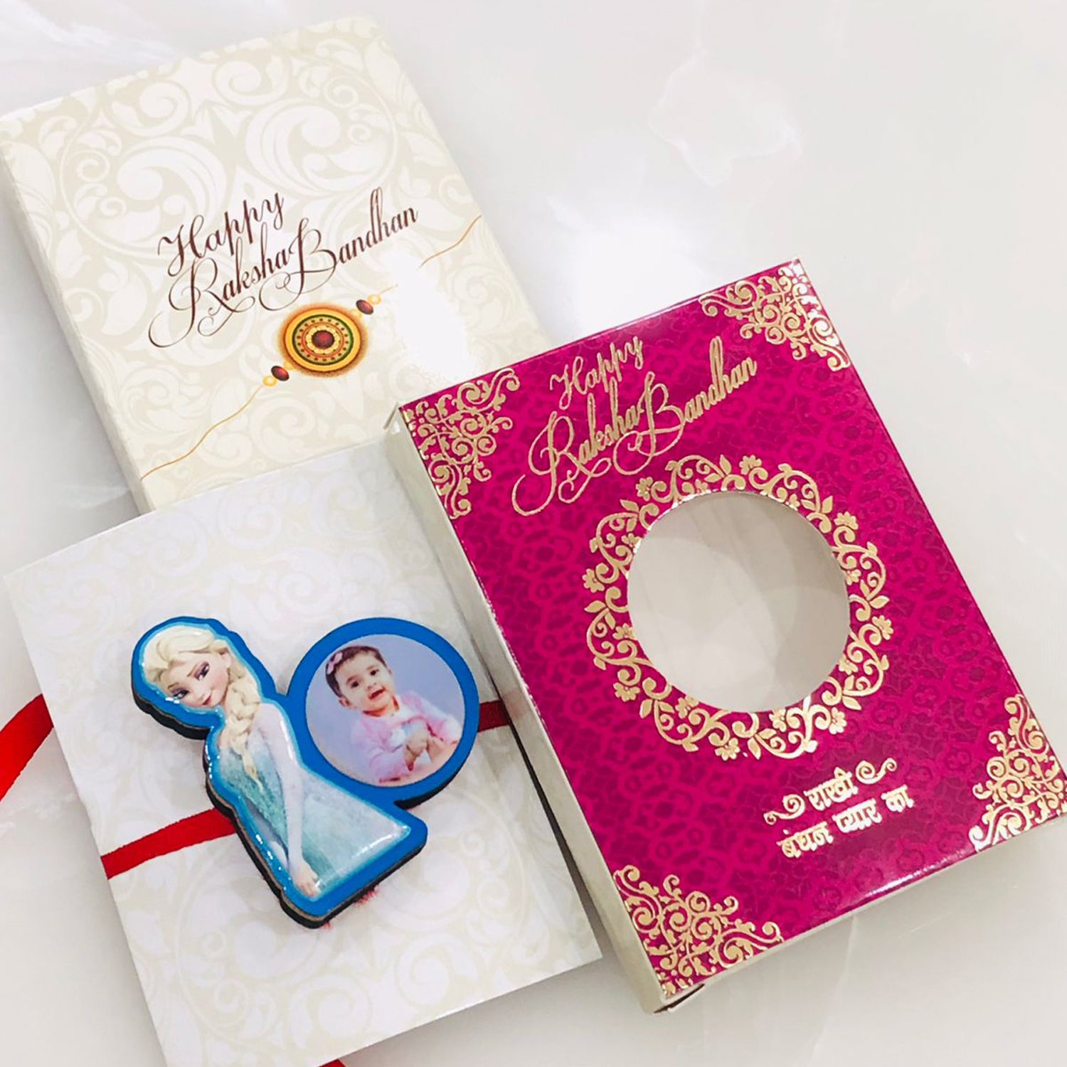 Cindrella Customised Rakhi Set of 2