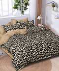 Animal Print Comforter Set with Bedsheet