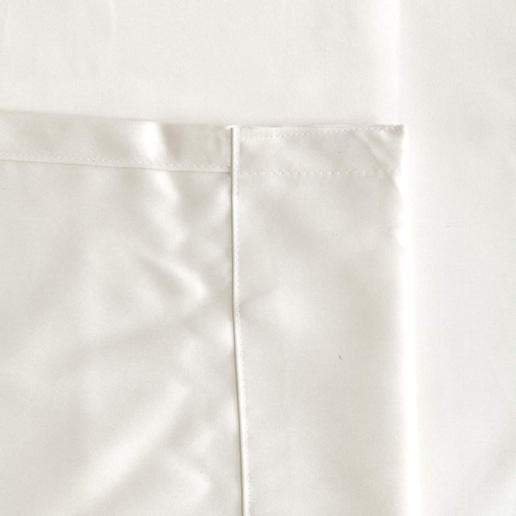 Blackout Curtain (White) Pack of 2 piece