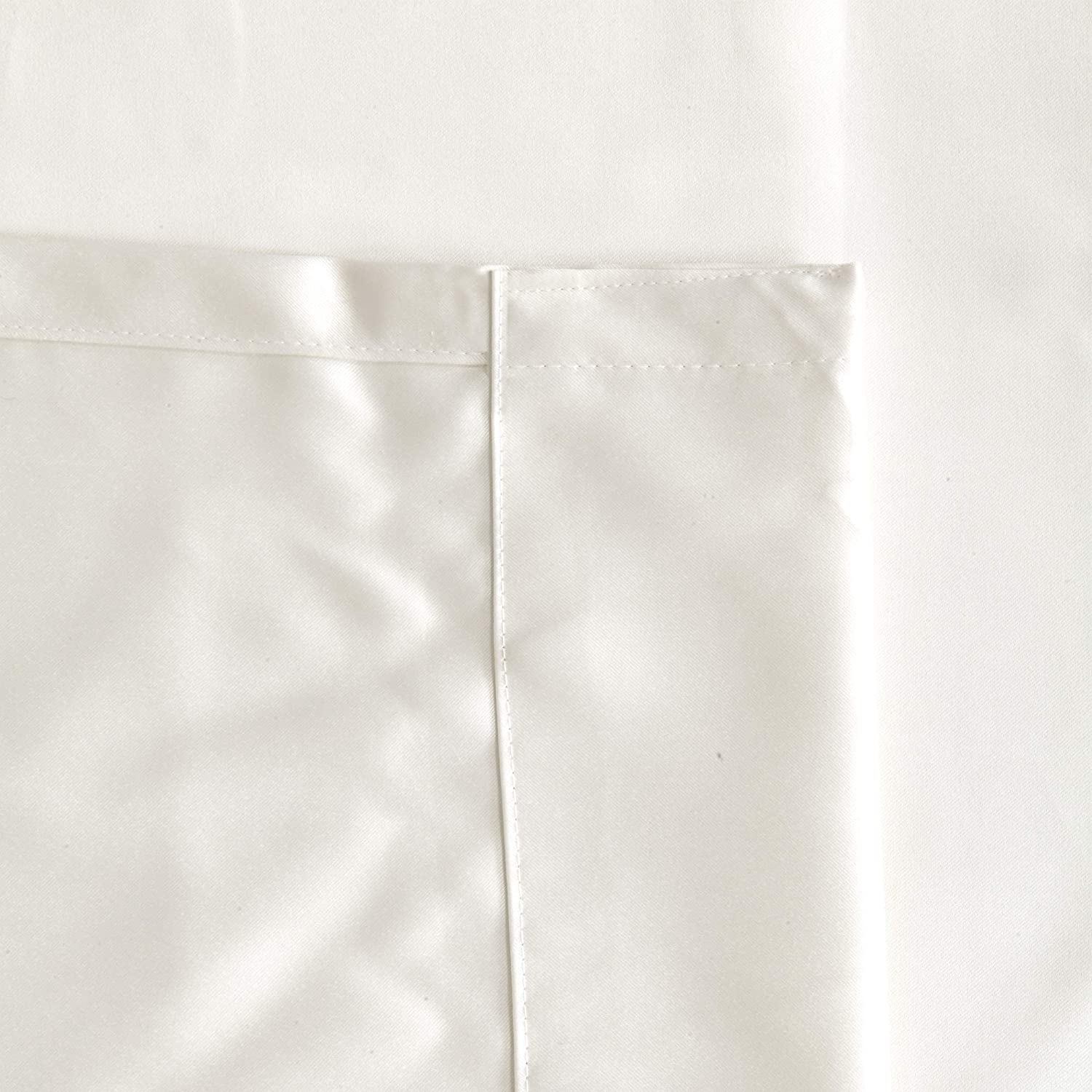 Blackout Curtain (White) Pack of 2 piece