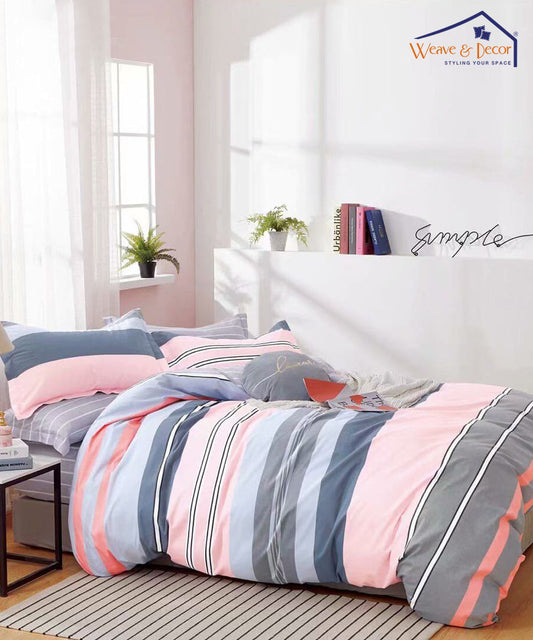 Stripes 350GSM Single Bed Comforter