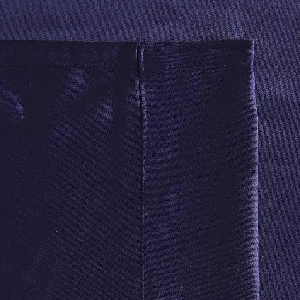 Blackout Curtain (Width- 4 Feet - Blue )Pack of 2 Piece