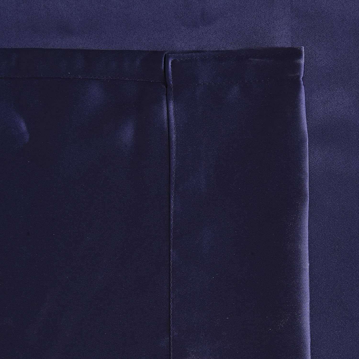 Blackout Curtain (Width- 4 Feet - Blue )Pack of 2 Piece