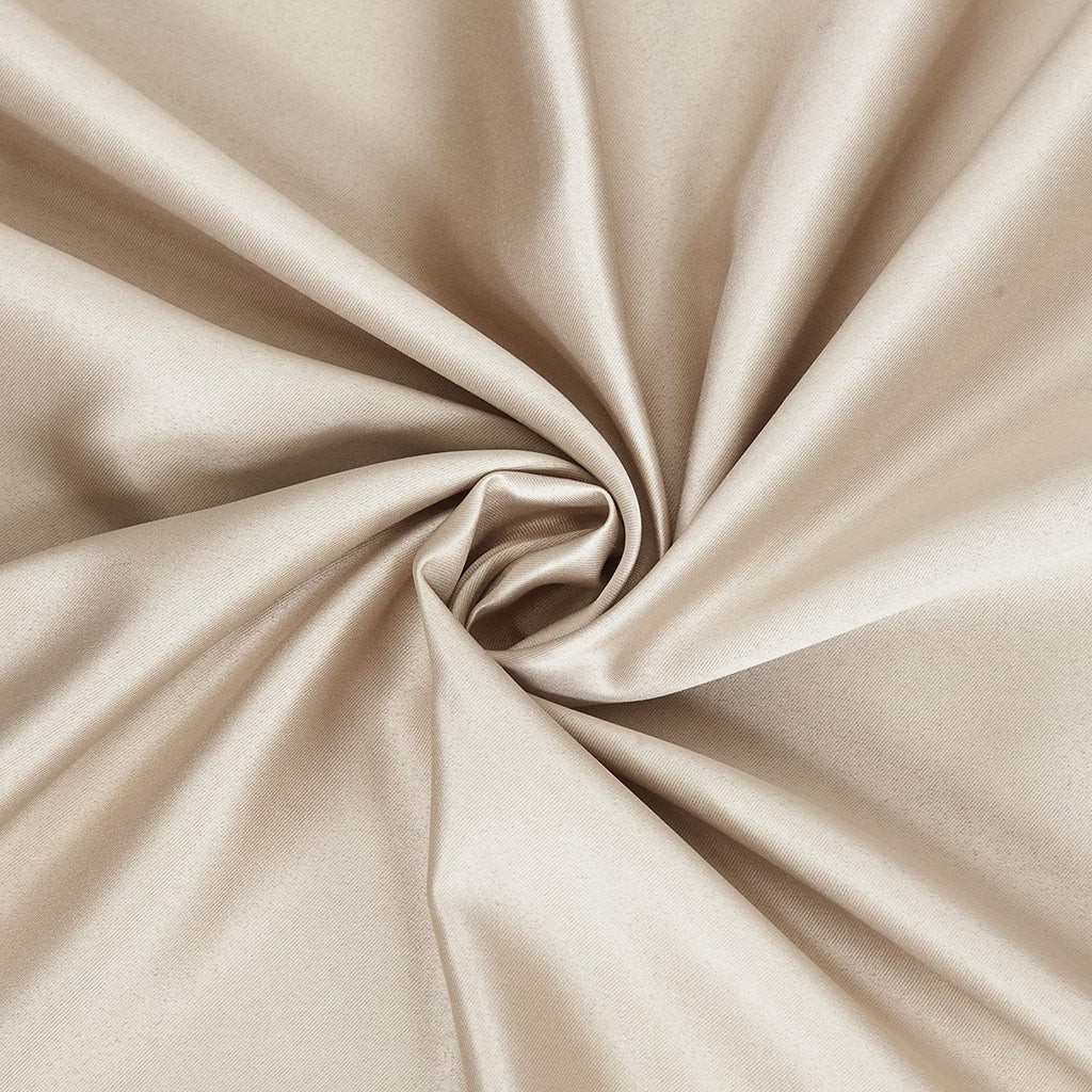 Blackout Curtain (Width- 4.5 Feet- Dark beige ) Pack of 2 Piece