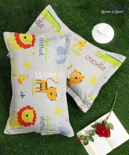 Cute Kids Pillow Cover Set of 2