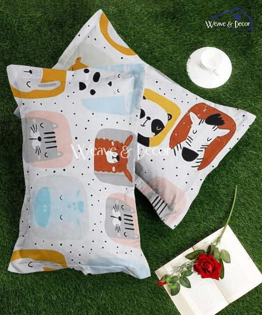 Cute Kids Pillow Cover Set of 2