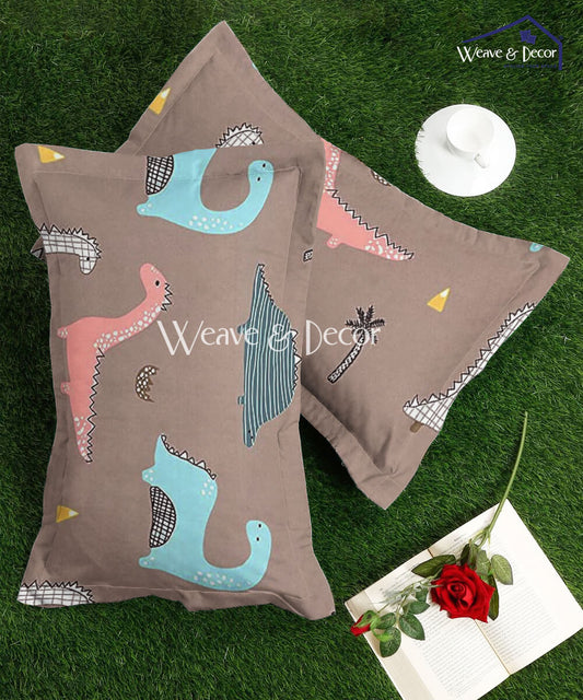 Cute Dinosaur Pillow Cover Set of 2