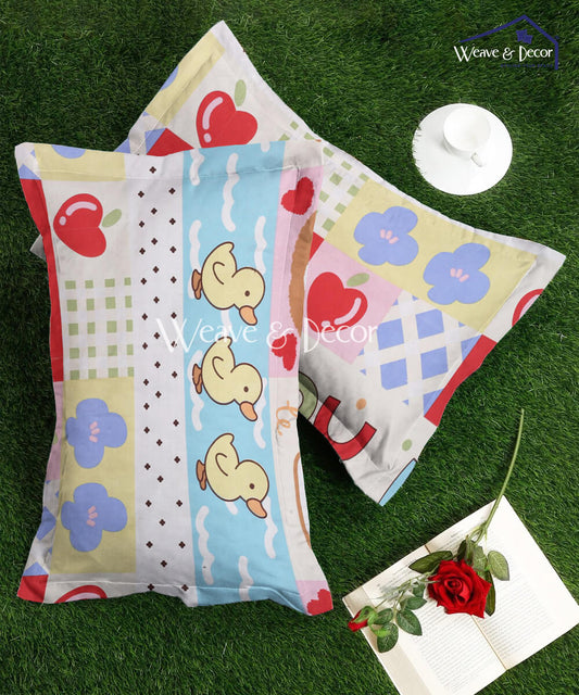 Cute Kids Pillow Cover Set of 2