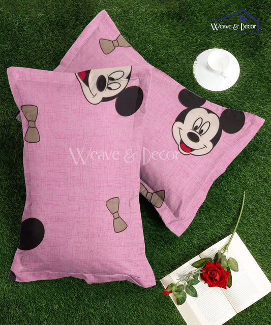 Kids Pink Pillow Cover Set of 2