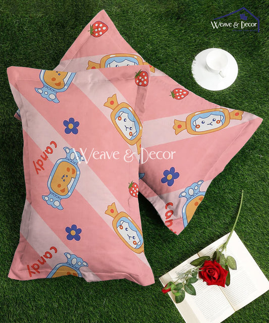 Cute Kids Pillow Cover Set of 2