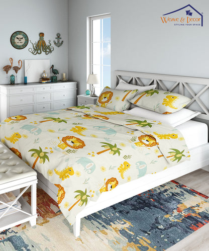 Wild Adventures Quilt / Blanket / Razai / Duvet Cover