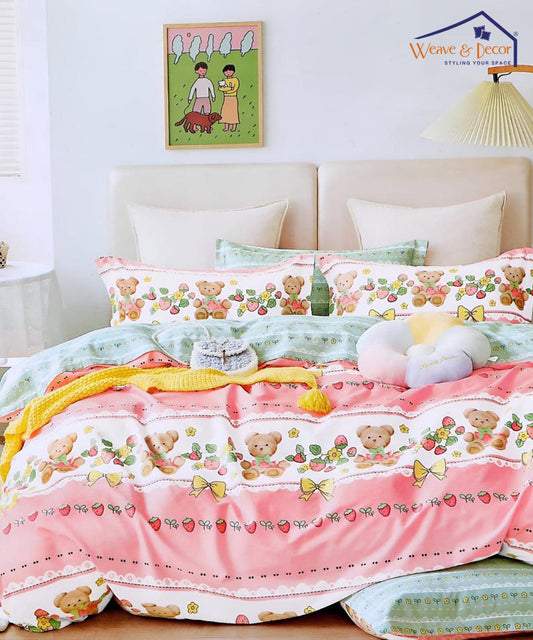 Teddy Blossom Pillow Cover Set of 2