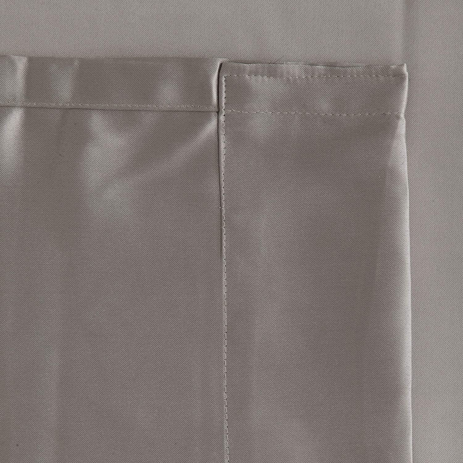 Blackout Curtain (Width- 4 Feet- Light Golden ) Pack of 2 Piece