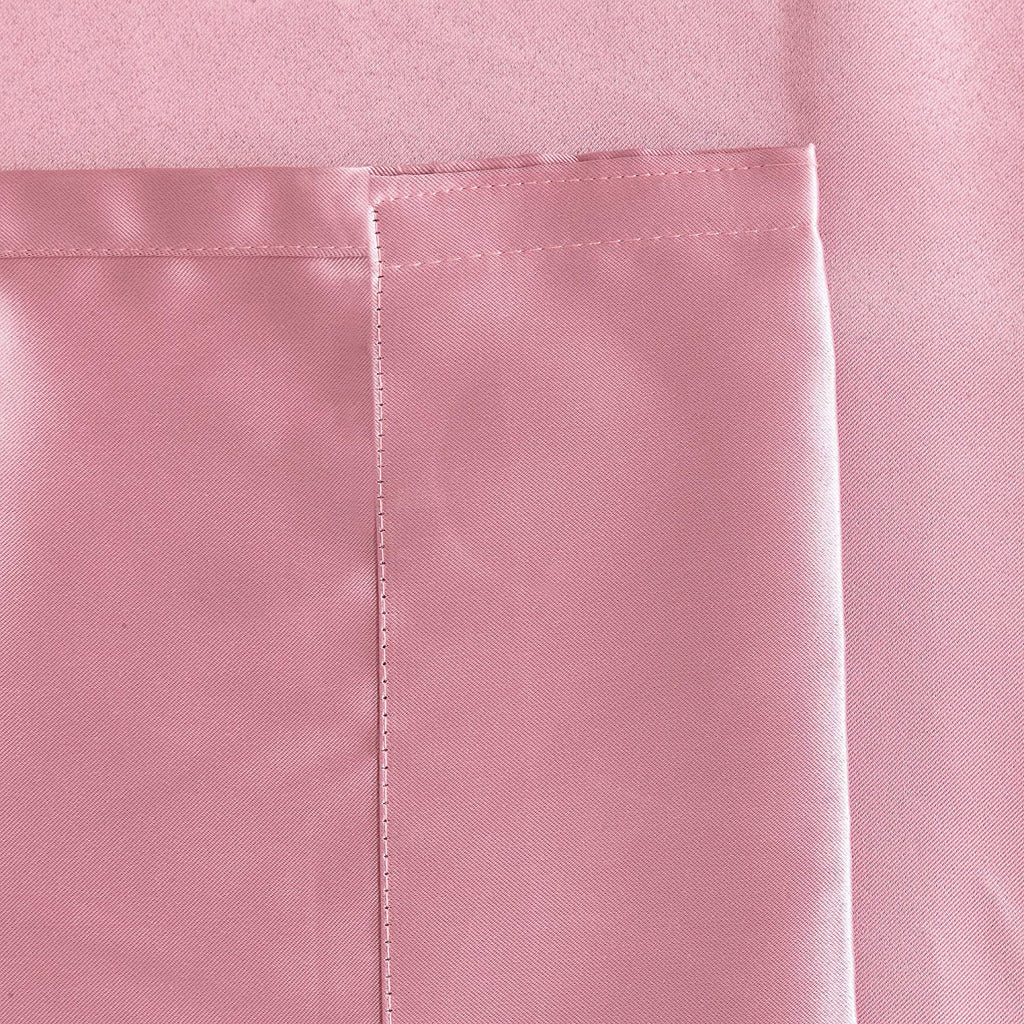 Blackout Curtain (Width- 4 Feet- Pink ) Pack of 2 Piece