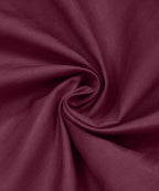 Maroon Queen Fitted Bedsheet With 2 Pillow Covers