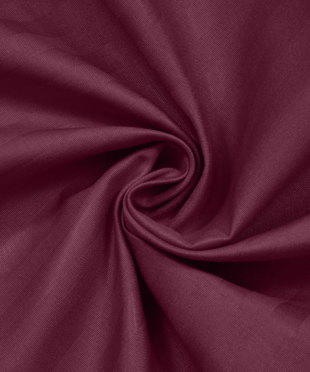 Maroon Queen Fitted Bedsheet With 2 Pillow Covers