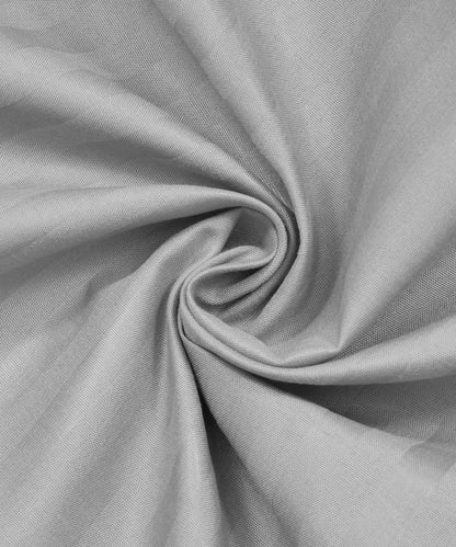 Light Grey Satin Stripe King Size Bedsheet With 2 Pillow Covers
