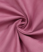 Pink Satin Stripe Double Bedsheet With 2 Pillow Covers