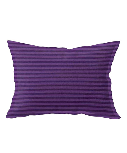 Violet Single Fitted Bedsheet With 1 Pillow Cover