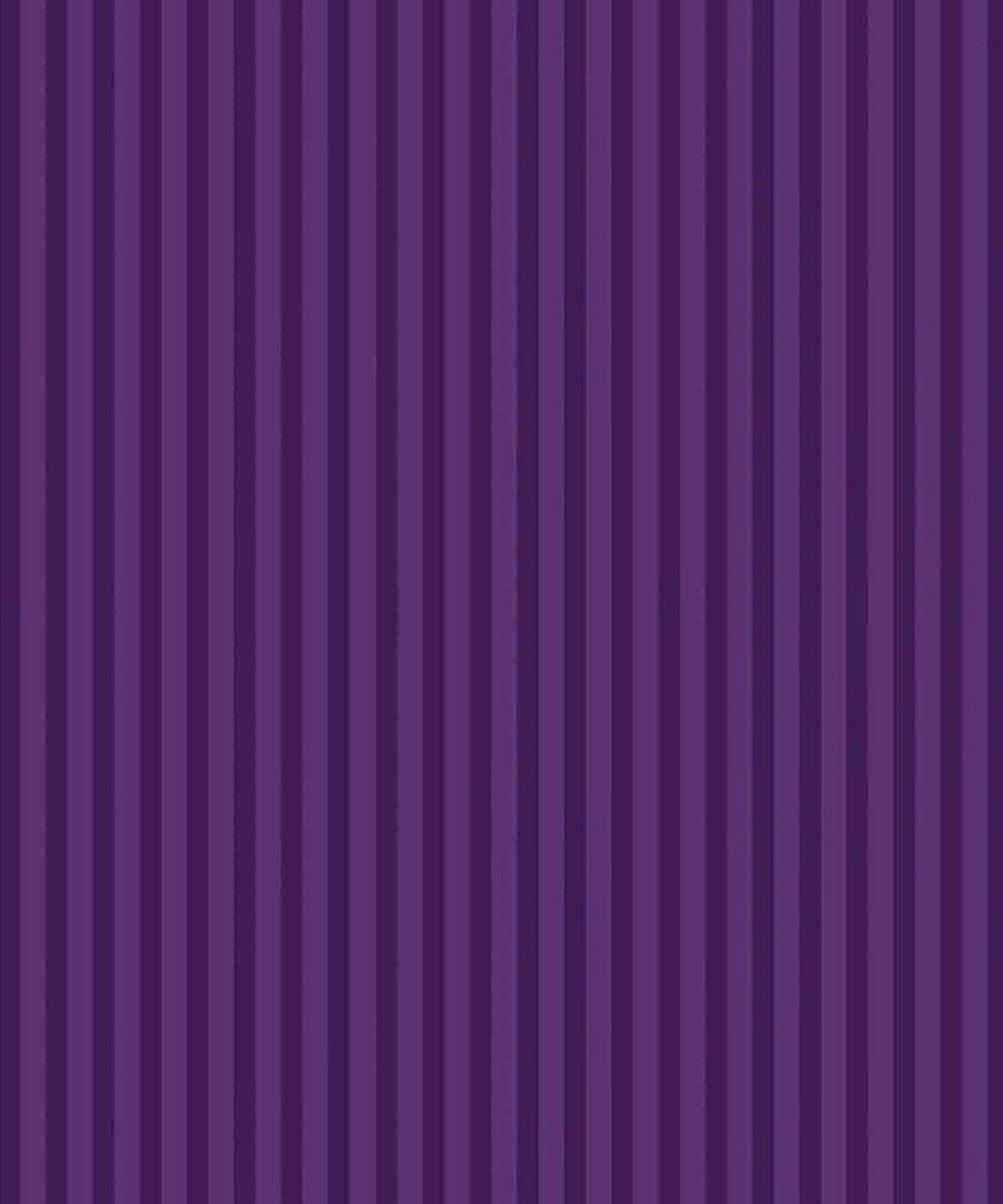 Violet Satin Stripe Single Bedsheet With 1 Pillow Cover