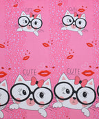 Cute Cat Kids Quilt / Blanket / Razai / Duvet Cover