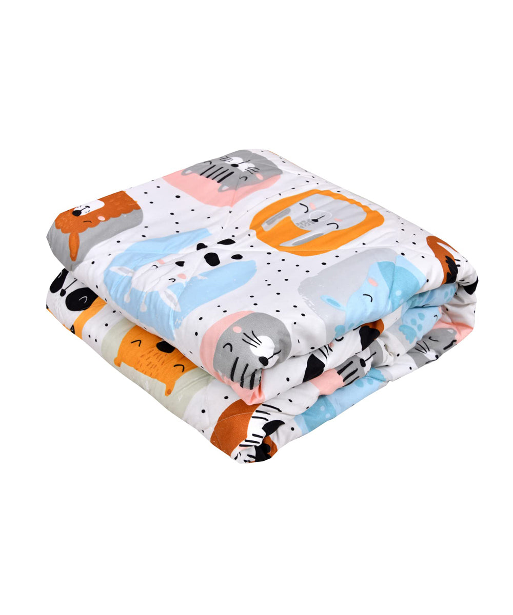 Cuddly Critters Kids 350GSM All Weather Comforter