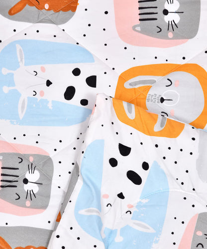 Cuddly Critters Kids 350GSM All Weather Comforter