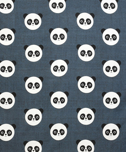 Grey Pandas Quilt / Blanket / Razai / Duvet Cover