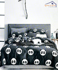 Grey Pandas 350GSM Single Bed Comforter