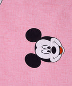 Mouse Magic Kids Flat Bedsheet With Pillow Covers