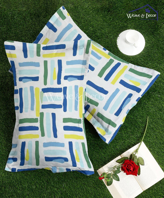 Multi Color Pillow Cover Set of 2