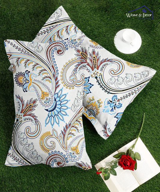 Cream Blossom Pillow Cover Set of 2