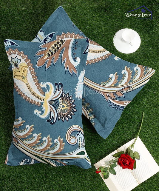 Blue Blossom Pillow Cover Set of 2