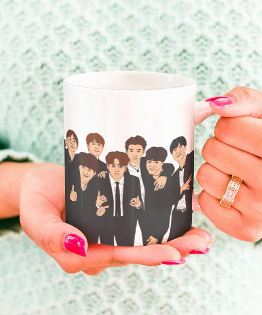 Korean Cool Ceramic Coffee Mug