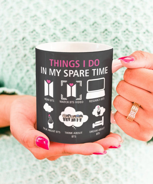 Things I do in Spare Time Coffee Mug