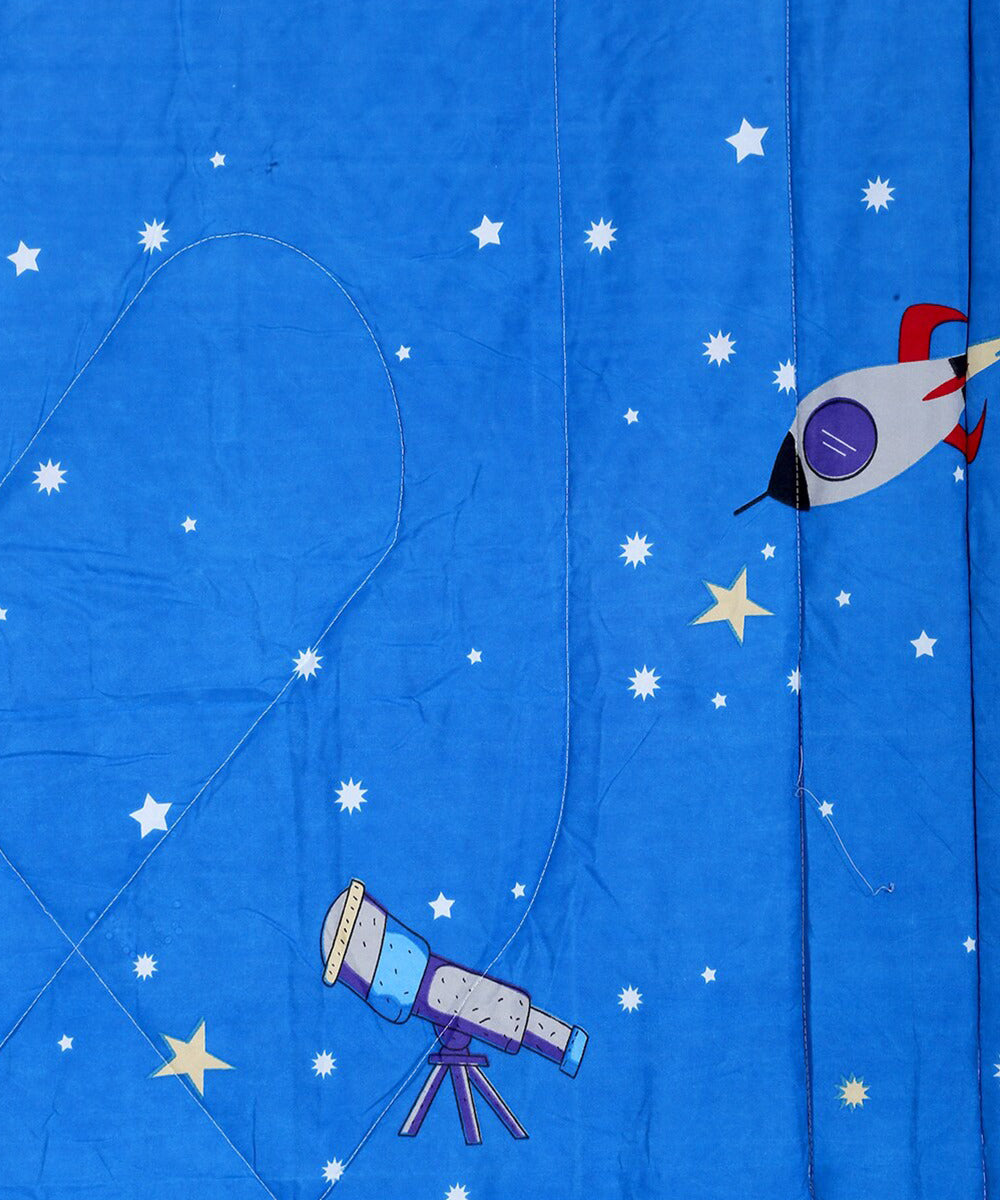 Space Kids 350GSM Single Bed Comforter