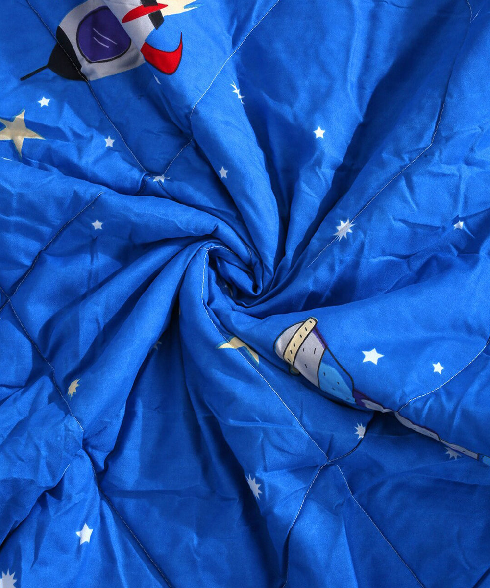 Space Kids 350GSM Single Bed Comforter